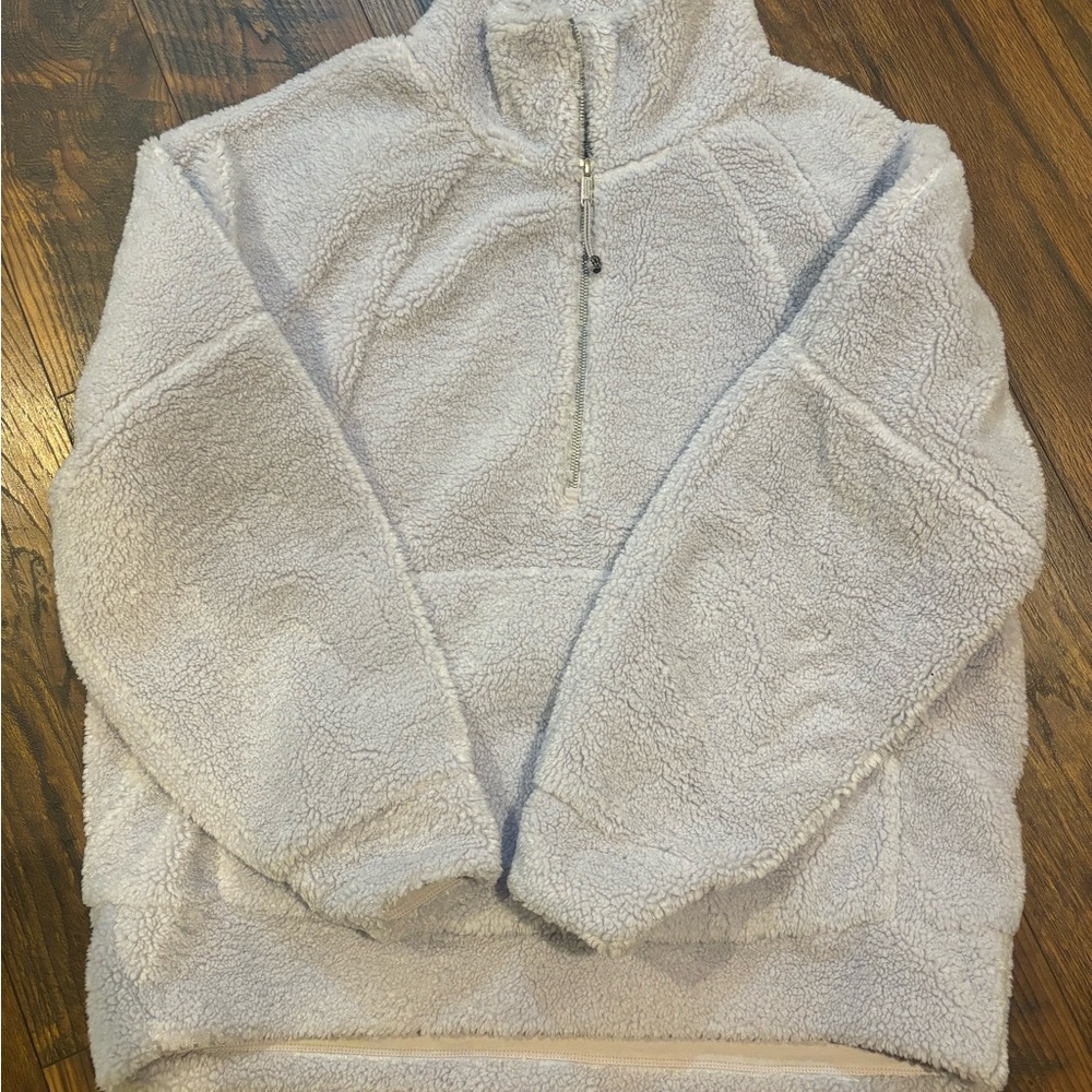 Lululemon Lavender Full Length Sherpa Scuba
